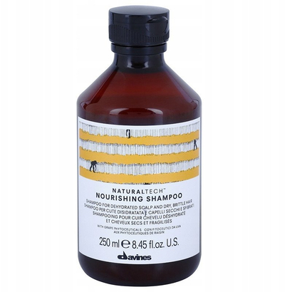 Shampo flokësh Davines Natural Tech Nourishing, për skalp të dehidratuar dhe flokë të thatë, 250ml