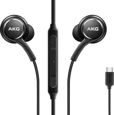Kufje Samsung Type C Earphones me kabllo, Sound by AKG, të zeza