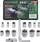 Set çelësa tubular Rock Force 1/2", 10-32mm, 15 copë