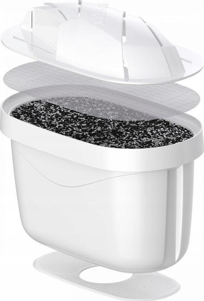 Karafë uji qelqi Mint Wessper Aquamax, 4 filtra, transparente