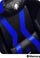 Karrige për kompjuter Diablo X-Horn L, e zezë/blu