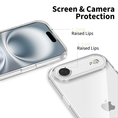 Mbulesë telefoni Tech-Protect FlexAir për iPhone 17 Pro, TPU, transparente