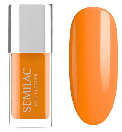 Llak thonjsh Semilac Classic 121 Neon Orange, 9ml, portokalli neon