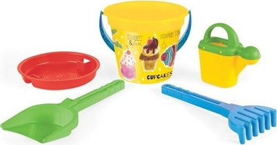Set lodrash rëre Wader Patterned Sandpit, 5 pjesë, shumëngjyrëshe