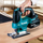Sharre orbitale Makita DJV184, 18V LXT, brushless, pa bateri