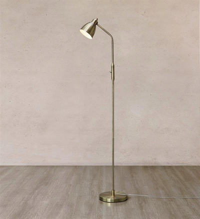 Llambë dyshemeje Markslojd Story Floor 1L, metal, bronz antik