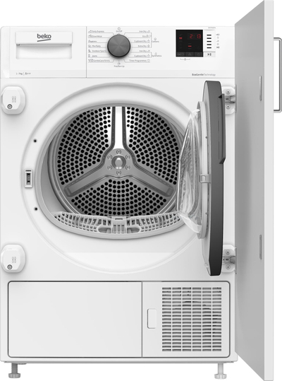 Tharëse rrobash Beko DIH7452TA, 7 kg, me pompë nxehtësie, e bardhë