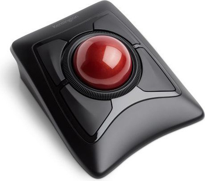 Maus Kensington Expert, wireless, Bluetooth, USB, i zi dhe i kuq