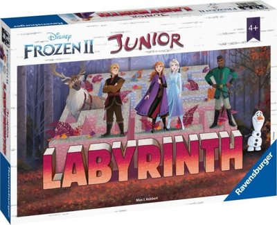 Lojë tavoline Ravensburger Frozen 2 Junior Labyrinth, për kalamaj 4+, shumëngjyrëshe