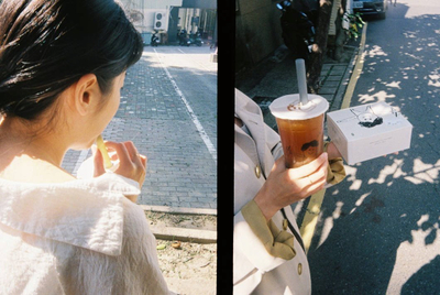 Aparat fotografik Kodak EKTAR H35, half frame 35mm, me blic, i zi