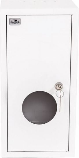 Panel shpërndarës Alfako A-RZ9, montim sipërfaqësor, IP40, i bardhë
