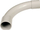 Përshtatës këndor elektrik Rigid, dyfish, 16mm, gri e hapur