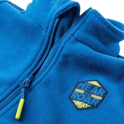 Bluza sportive Bejo Invel 280 Jr, poliestër, me zinxhir, blu