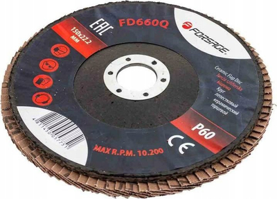 Disk lamelar bluarës Forsage P60, 150mm, vrimë 22.2mm