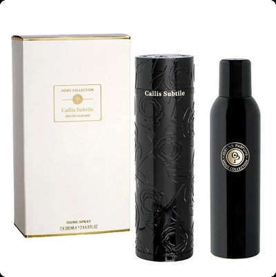 Set sprej ambienti Orens Parfums Callis Subtile, 2 copë, 200 ml, i zi