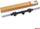 Perde dielli për xham të përparmë AMiO Sunshade, rrëshqitëse, 120x46 cm, e zezë