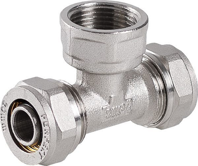 Tee e përdredhur Perfexim 709 (61-009-1615-000), 16 mm x GW 1/2 " x 16 mm