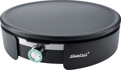 Aparat за креп Steba CR 36, плоча 35 cm, нерѓосувачки челик, црн