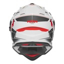 Helmetë off-road Nox N312 Vapor, vizor i dyfishtë, madhësia M, e zezë