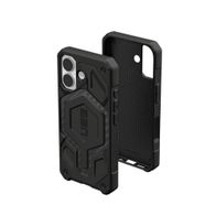 Mbulesë telefoni UAG Monarch Pro për iPhone 17, MagSafe, karbon, e zezë
