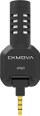 Mikrofon kondensator CKMOVA SPM3, directional, për smartphone dhe kamera, i zi