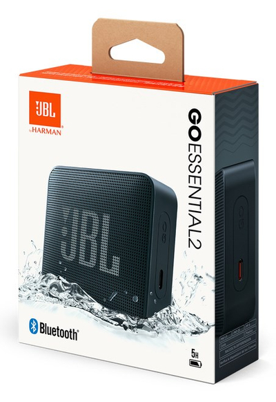 Bokës portabël JBL Go Essential 2, Bluetooth, bateri 5 orë, e zezë