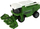 Lodër kombajnë me telekomandë Leantoys R/C Harvester, 29cm, e gjelbër