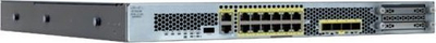 Firewall Cisco Firepower 2110 NGFW, 1U për në raft, Gigabit Ethernet, i zi