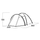 Шатор за кампување Easy Camp Lomsdal 3, 3 лица, со веранда, зелен