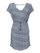 Fustan Jacqueline de Yong JDYDALILA Regular Fit, i bardhë/kaltër