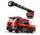 Set LEGO City Fire Station with Fire Truck, stacion zjarri, kamion zjarrfikës, shumëngjyrësh