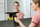 Pastruese për xhama Karcher WV 2 Black Edition, 220-240V, e verdhë