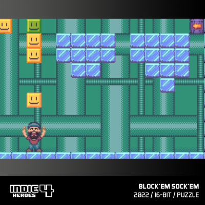 Lojë Indie Heroes Collection 4 për Evercade, koleksion 11 lojëra, me manual me ngjyra