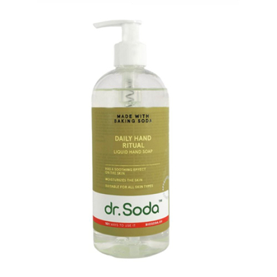 Sapun i lëngshëm duar dr. Soda Daily Hand Ritual, me sodë buke, 400 ml