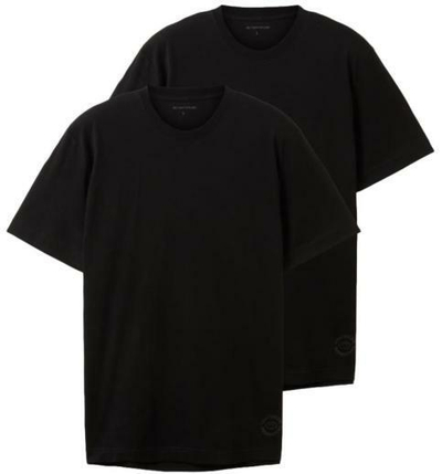Set bluza për meshkuj Tom Tailor, 2 copë, të zeza
