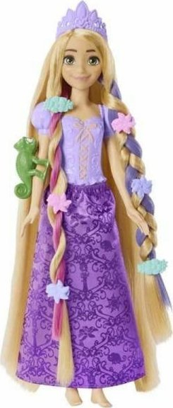 Kukull Mattel Disney Princess Rapunzel Fairy Tale Hair HLW18, princeshë me flokë të gjatë, për kalamaj 3+