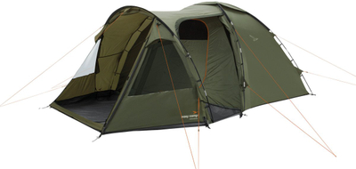 Çadër kampingu Easy Camp Blazar 400, tunel familjar, për 4 veta, jeshile ulliri