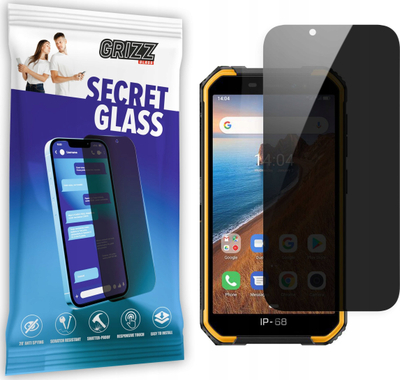 Xham privatësie Grizz SecretGlass për Ulefone Armor X6, mbrojtës ekrani, i tejdukshëm