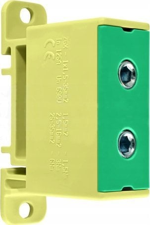 Bornë shine INCOBEX ELPLAST 1-polëshe, 35mm², gri
