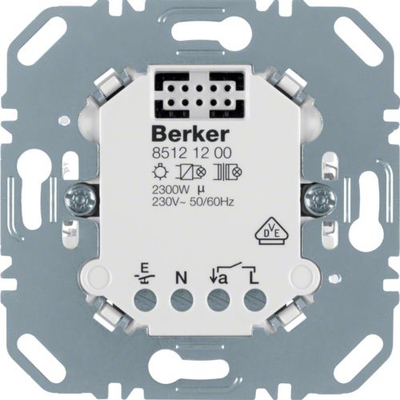 Kontrollor komutimi Hager 85121200, 230V AC, për ndriçim, gri