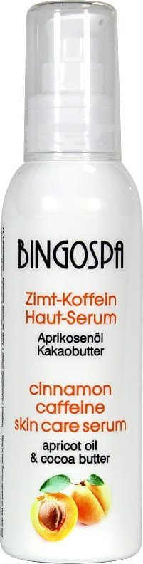 Серум за тело BingoSpa Цимет-Кофеин, со масло од кајсија и какао путер, 135 g