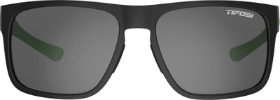 Syze dielli Tifosi Swick Polarized, xham Smoke, satin e zezë neon