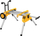 Работна маса држач Dewalt DE7400 XJ, алуминиумска, со тркала, жолта