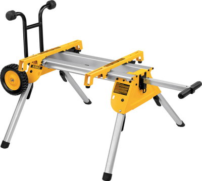 Работна маса држач Dewalt DE7400 XJ, алуминиумска, со тркала, жолта