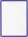 Panel prezantimi Durable SHERPA A4, polipropilen, blu