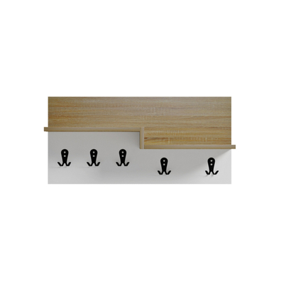 Varëse paradhome me raft Nyda 65x13,2x31Hcm (HM18079.01), bardhë