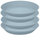 Pjatë e thellë Koziol Soup Plate, 24cm, set me 4 copë, blu natyrale