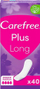 Peceta ditore Carefree Plus Long, pa aromë, të gjata, të bardha