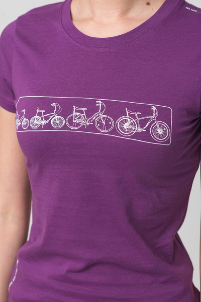 Bluzë PEGAS Multibike për femra, madhësia M, vjollcë