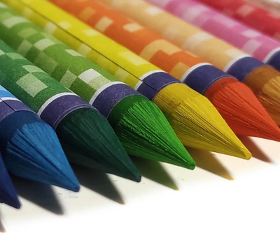 Ngjyra dylli Astra Graphite Clay Crayons Pixel One, set 12 ngjyra, për fëmijë